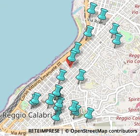 Mappa Via Giulia, 89125 Reggio di Calabria RC, Italia (0.644)