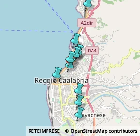 Mappa Via Giulia, 89125 Reggio di Calabria RC, Italia (1.46)