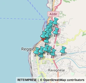 Mappa Via Giulia, 89125 Reggio di Calabria RC, Italia (1.23313)