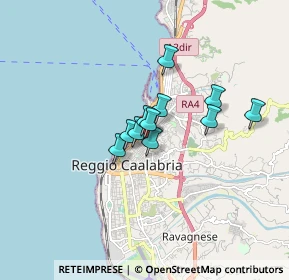 Mappa Via Giulia, 89125 Reggio di Calabria RC, Italia (1.14818)