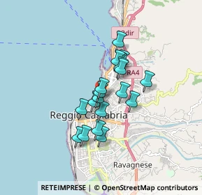 Mappa Via Giulia, 89125 Reggio di Calabria RC, Italia (1.32421)