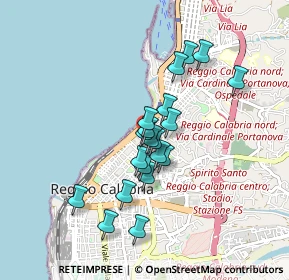 Mappa Via Giulia, 89125 Reggio di Calabria RC, Italia (0.7685)