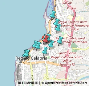 Mappa Via Giulia, 89125 Reggio di Calabria RC, Italia (0.62286)