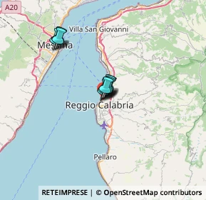 Mappa Via Giulia, 89125 Reggio di Calabria RC, Italia (4.44455)