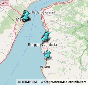 Mappa Via Giulia, 89125 Reggio di Calabria RC, Italia (8.78842)