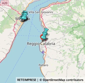 Mappa Via Giulia, 89125 Reggio di Calabria RC, Italia (8.58273)