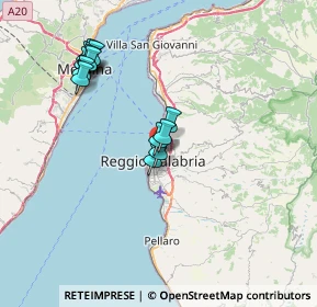 Mappa Via Giulia, 89125 Reggio di Calabria RC, Italia (7.90714)