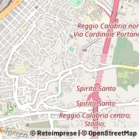 지도 Reggio di Calabria