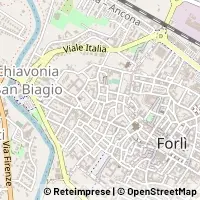 Kaart Forlì