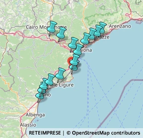 Mappa Via Superiore al Castello, 17028 Spotorno SV, Italia (12.29867)