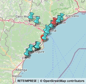 Mappa Via Superiore al Castello, 17028 Spotorno SV, Italia (11.813)