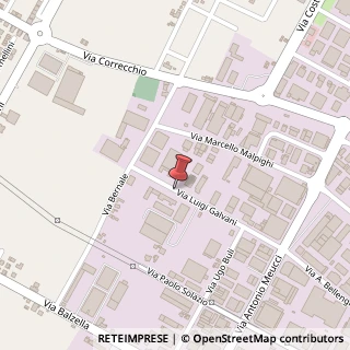 Mappa Via Luigi Galvani,  19, 47100 Forlì, Forlì-Cesena (Emilia Romagna)