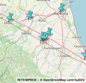 Mappa Via Pelacano, 47122 Forlì FC, Italia (29.20909)
