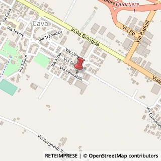 Mappa Via Senio, 24, 47121 Forlì, Forlì-Cesena (Emilia Romagna)