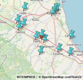 Mappa Via Augusto Righi, 47122 Forlì FC, Italia (16.77429)