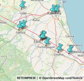Mappa Via Augusto Righi, 47122 Forlì FC, Italia (13.95)