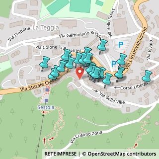 Mappa Piazza Passerini, 41029 Sestola MO, Italia (0.06923)