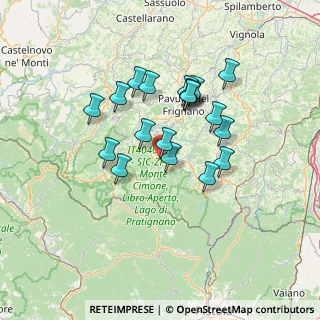 Mappa Via Fratta, 41029 Sestola MO, Italia (11.79421)