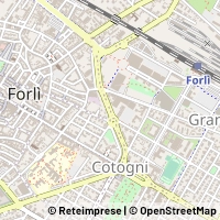 Mapa Forlì