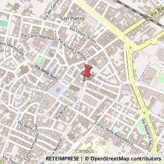 Mappa Via Fratti Antonio, 18, 47121 Forlì, Forlì-Cesena (Emilia Romagna)