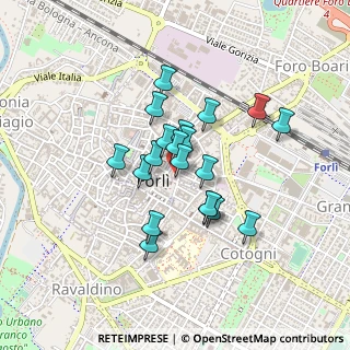 Mappa Via Antonio Fratti, 47121 Forlì FC, Italia (0.3295)