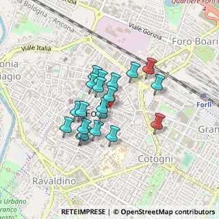 Mappa Via dei Filergiti, 47121 Forlì FC, Italia (0.3295)