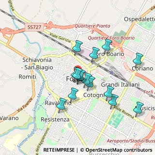 Mappa Via dei Filergiti, 47121 Forlì FC, Italia (0.784)