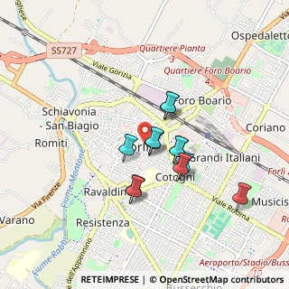 Mappa Via dei Filergiti, 47121 Forlì FC, Italia (0.66167)