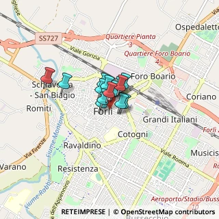 Mappa Via Antonio Fratti, 47121 Forlì FC, Italia (0.38)