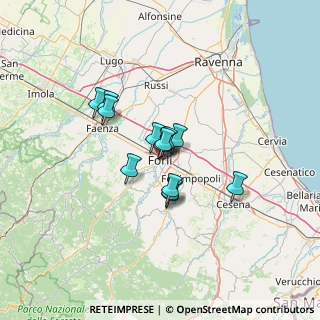 Mappa Via dei Filergiti, 47121 Forlì FC, Italia (8.60308)