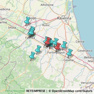 Mappa Via dei Filergiti, 47121 Forlì FC, Italia (9.56471)