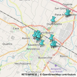 Mappa Via Antonio Fratti, 47121 Forlì FC, Italia (1.52083)