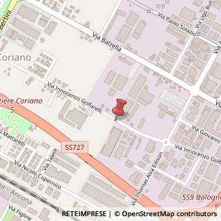 Mappa Via Innocenzo Golfarelli, 78, 47122 Forlì, Forlì-Cesena (Emilia Romagna)