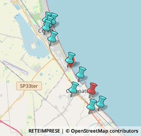 Mappa Via Arenile Demaniale, 47042 Cesenatico FC, Italia (4.04)