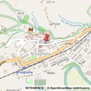Mappa Via Fossa, 25, 48013 Brisighella, Ravenna (Emilia Romagna)