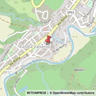 Mappa Via Guglielmo Marconi, 11, 48032 Casola Valsenio, Ravenna (Emilia Romagna)