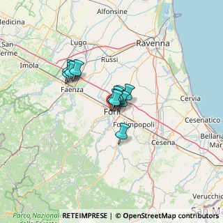 Mappa Via delle Torri, 47121 Forlì FC, Italia (7.76273)