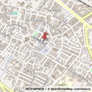 Mappa Via delle Torri, 12, 47121 Forlì, Forlì-Cesena (Emilia Romagna)