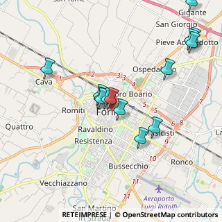 Mappa Via Maceri, 47121 Forlì FC, Italia (2.01143)