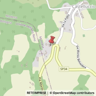 Mappa Via Montebelvedere, 41055 Montese MO, Italia, 41055 Montese, Modena (Emilia Romagna)