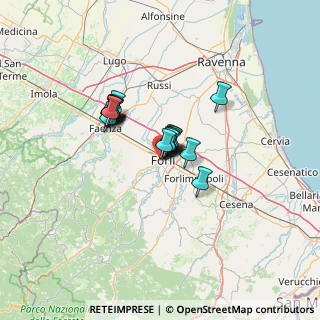 Mappa Via Tommaso Zauli Saiani, 47121 Forlì FC, Italia (8.57316)