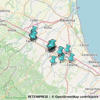 Mappa Via Col di Lana, 47122 Forlì FC, Italia (8.96)