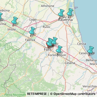 Mappa Via Col di Lana, 47122 Forlì FC, Italia (21.24182)