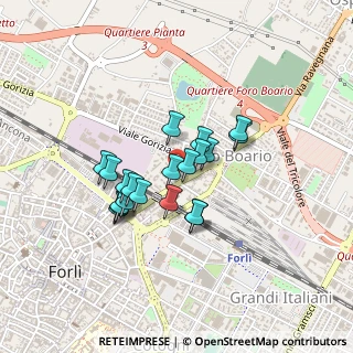 Mappa Via Col di Lana, 47122 Forlì FC, Italia (0.3255)