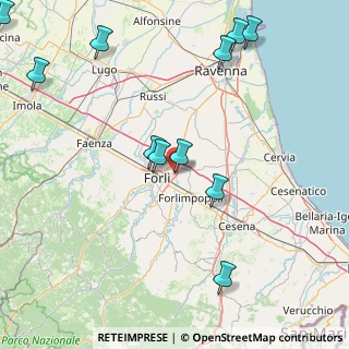 Mappa Via Masetti Antonio, 47122 Forlì FC, Italia (20.91)