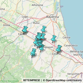 Mappa Via Masetti Antonio, 47122 Forlì FC, Italia (9.24706)