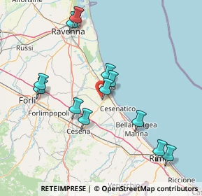 Mappa Via Sirena, 48015 Cervia RA, Italia (15.61)