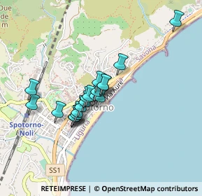 Mappa Piazza Cesare Battisti, 17028 Spotorno SV, Italia (0.322)