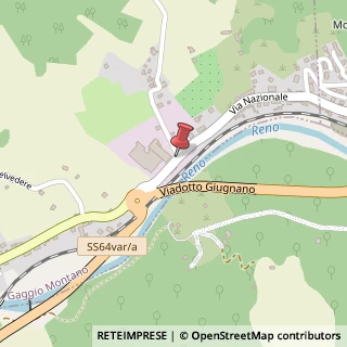 Mappa Via Giugnano, 1, 40041 Gaggio Montano, Bologna (Emilia Romagna)