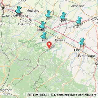 Mappa Via Baldina, 48013 Brisighella RA, Italia (42.13667)